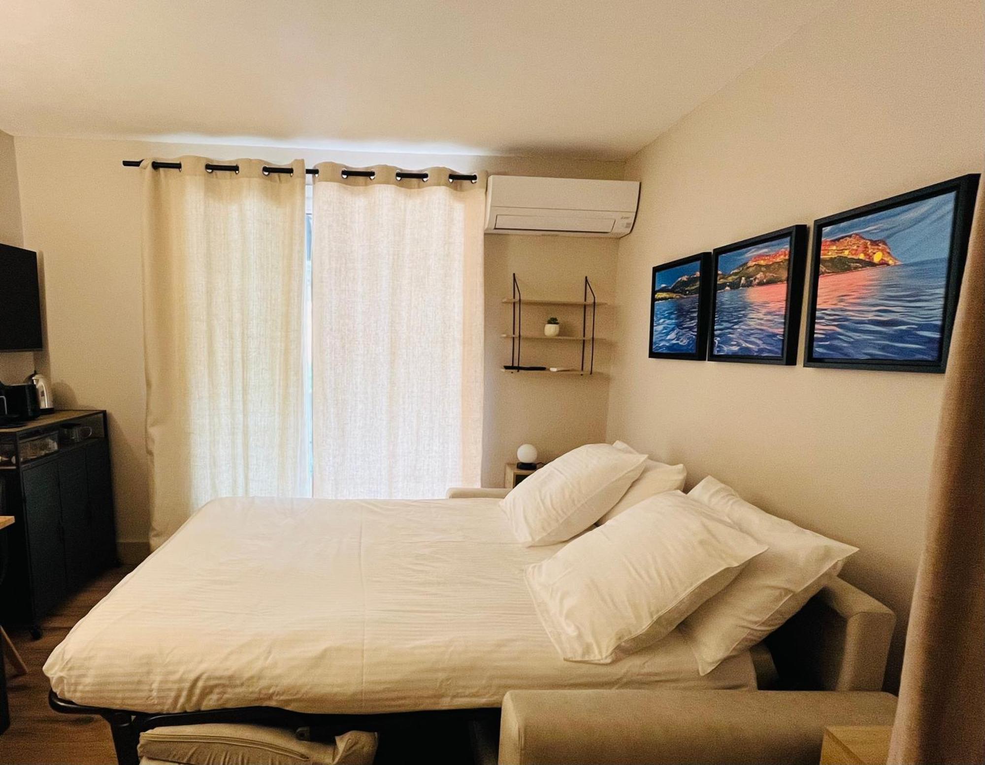 Studio Cosy En Bord De Mer Saint-Cyr-sur-Mer Esterno foto